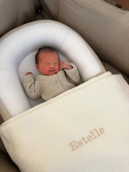 BESTSELLER - Wafel bamboe deken - met naam - Afbeelding 21